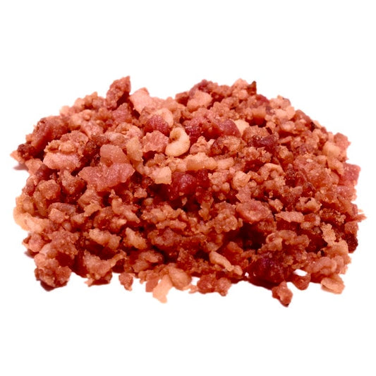 BEEF BACON BITS UNCOOKED 1/2LB