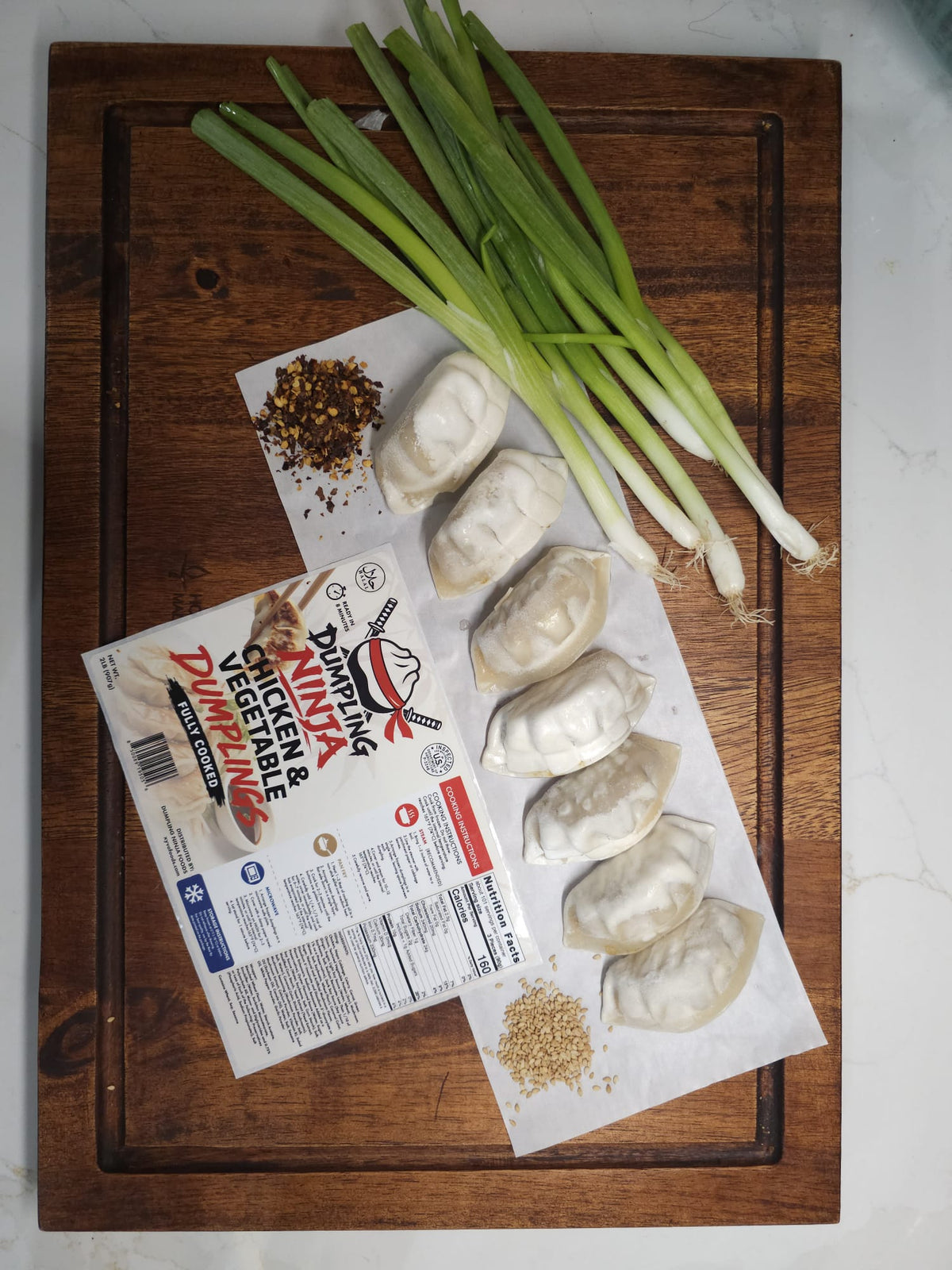 Chicken Dumplings 2lb (30 pieces per bag)