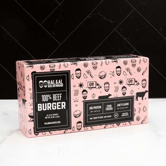 100% CHUCK BURGERS (1.5LB)