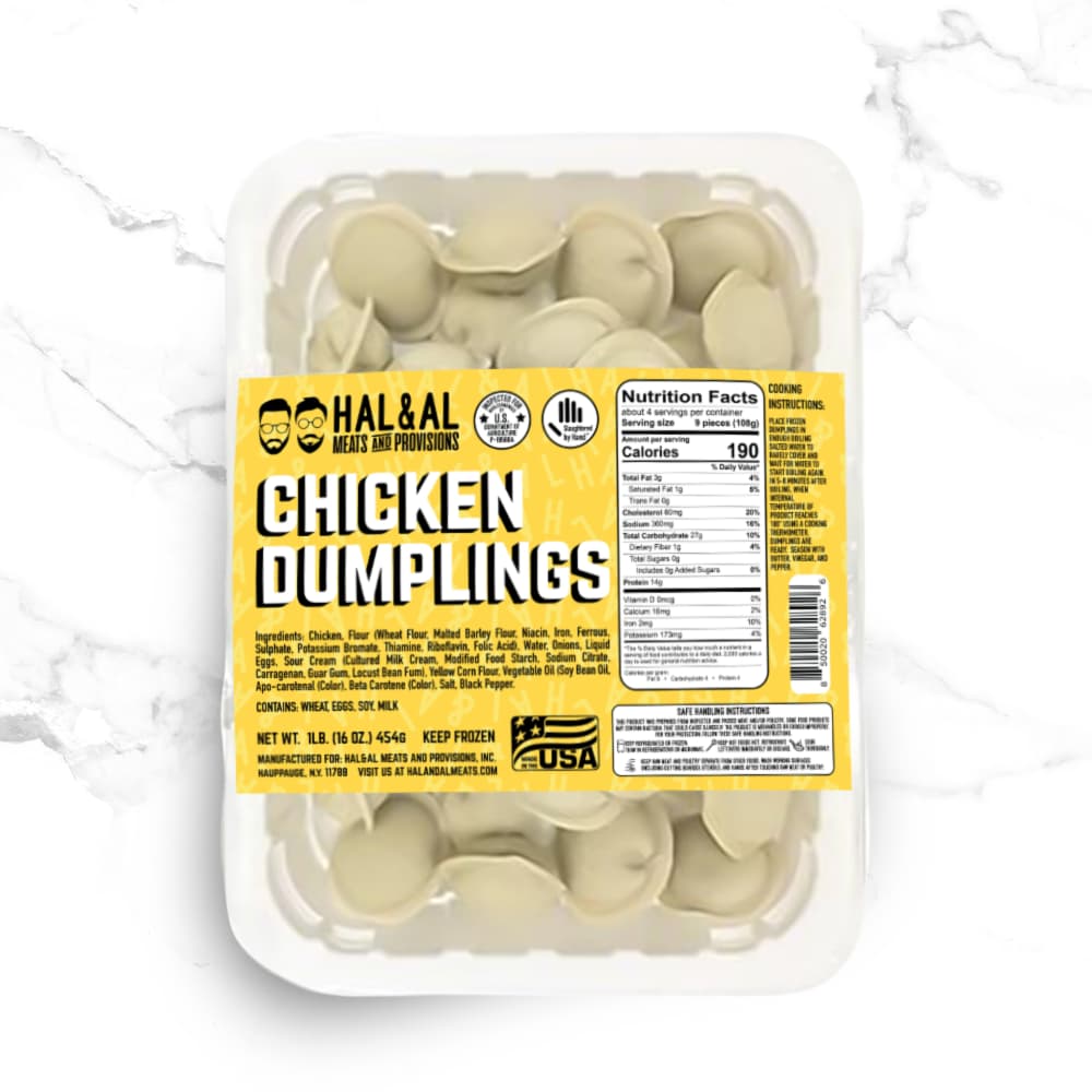 CHICKEN DUMPLINGS 1LB