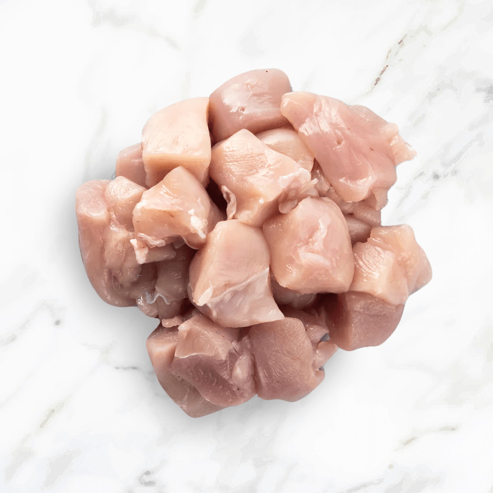 DICED AND CUBED CHICKEN BREAST 1LB