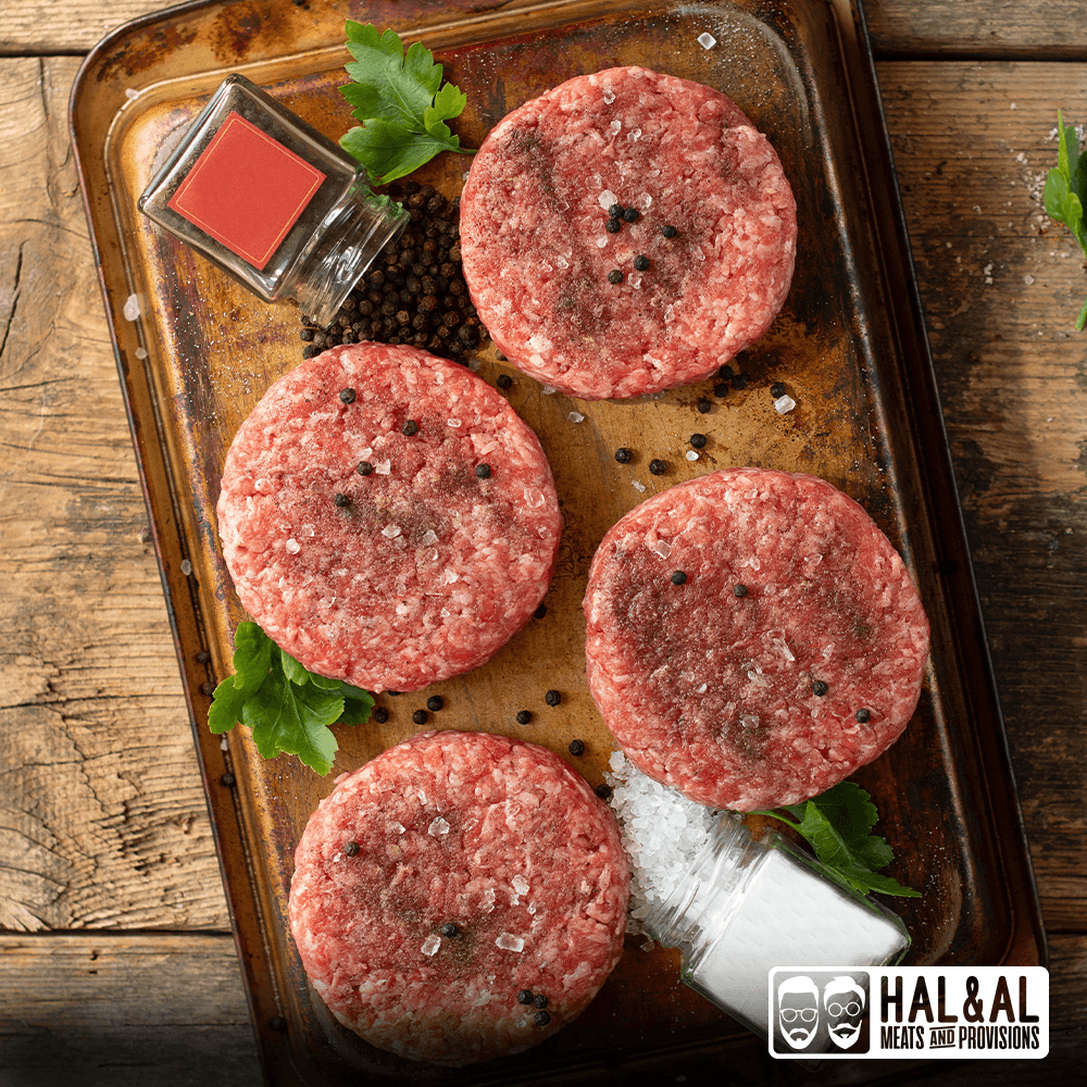 100% CHUCK BURGERS (1.5LB)