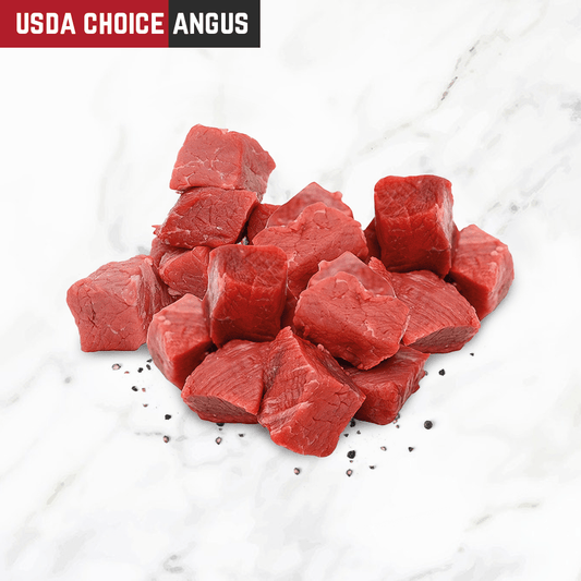 ANGUS BEEF FOR STEW MEAT 1LB