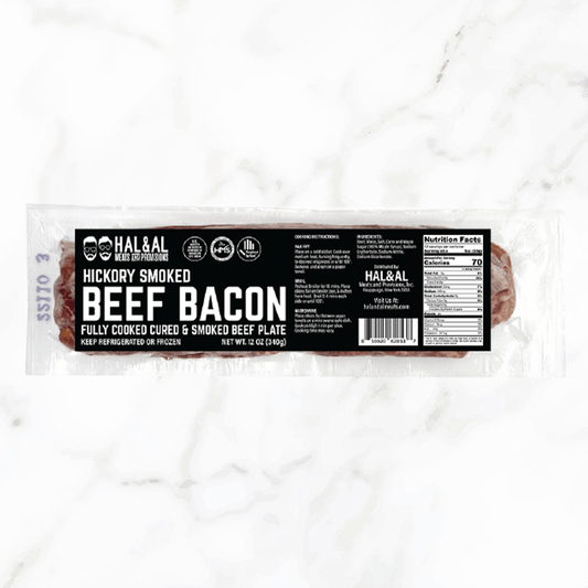 SLICED BEEF BACON 12OZ