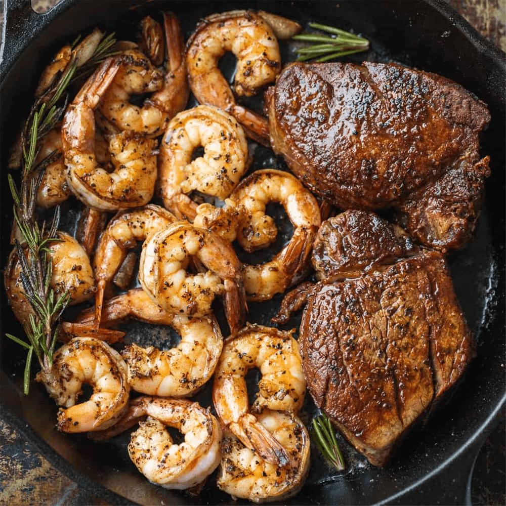 SURF AND TURF DINNER